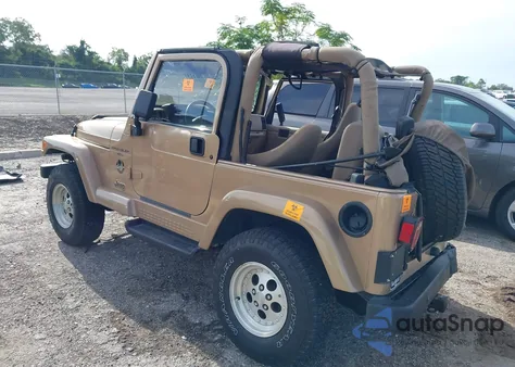 1999 Jeep Wrangler / Tj Sahara z USA, uszkodzony, nr VIN 1J4FY49S1XP428301